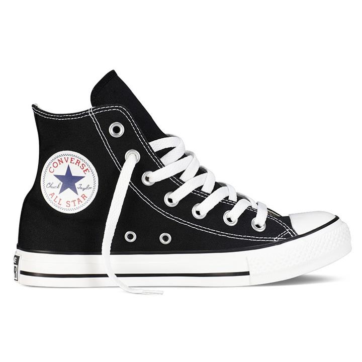 کتانی کانورس Converse High Top Optical Black Canvas